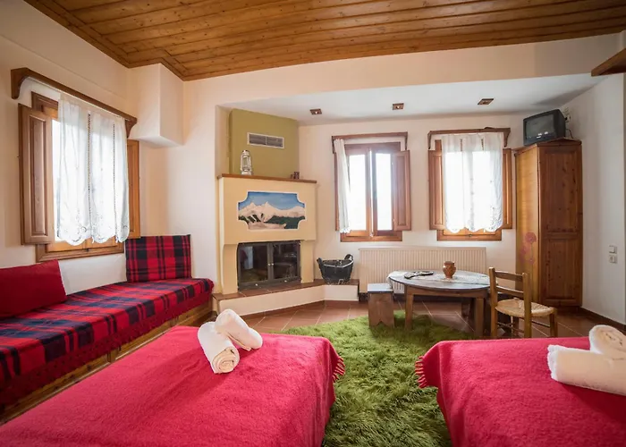 Chalet Πατρικό Ολόκληρος Ξενώνας Entire Stone Guesthouse Neraïdochóri