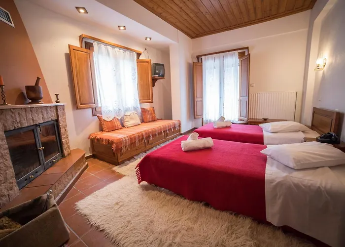 Πατρικό Ολόκληρος Ξενώνας Entire Stone Guesthouse Chalet Neraïdochóri